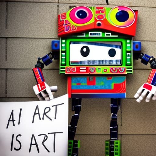 “AI art is art” ..... :)