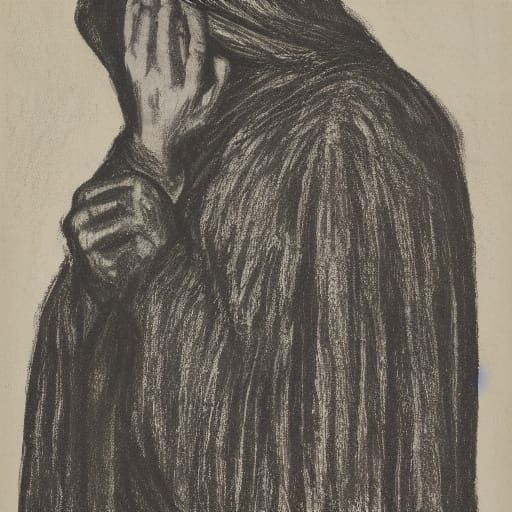 War Widow's Lament in Grey Coat