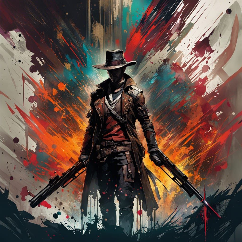 Starbound Gunslinger hero shot