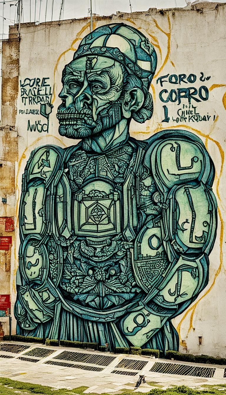 AI Image of a Classic Roman Forum