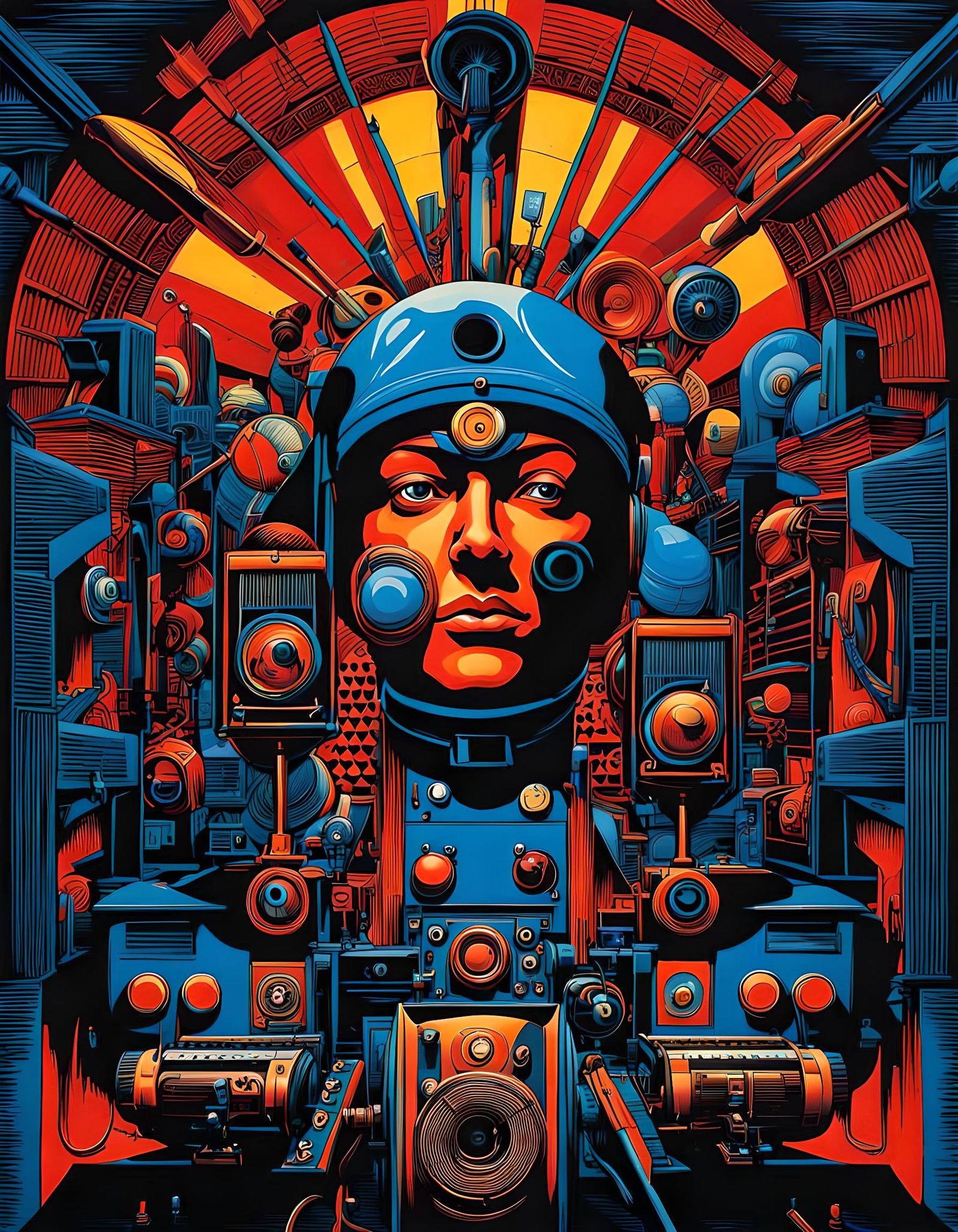 Copacetic Aftertimes in Arthur Radebaugh Style