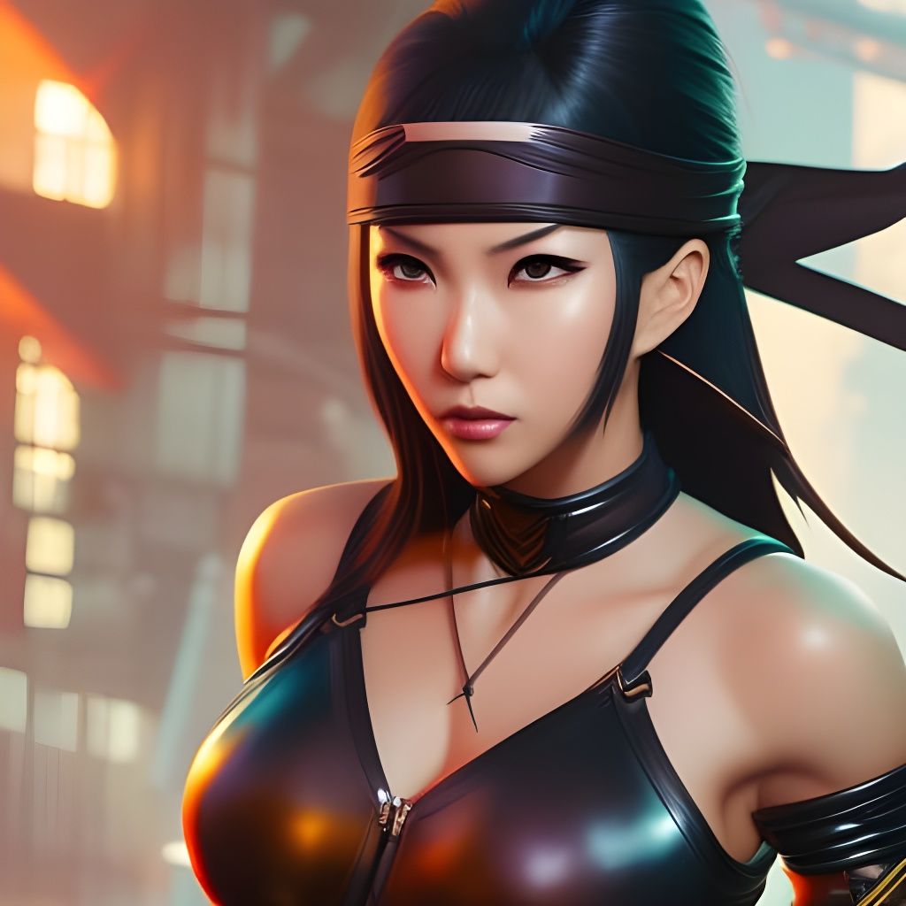 Beautiful Ninja Art Inspired by Artstation Trends