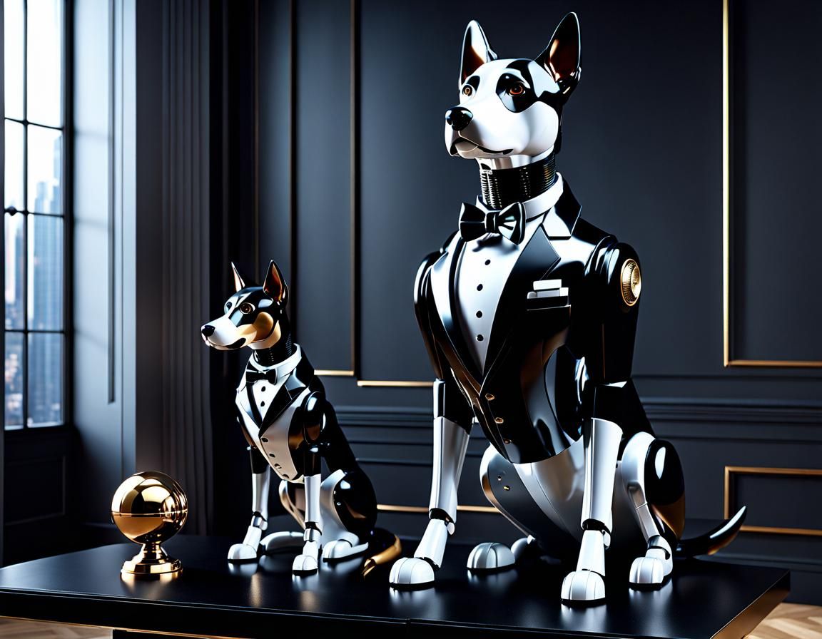 Robot dog butler