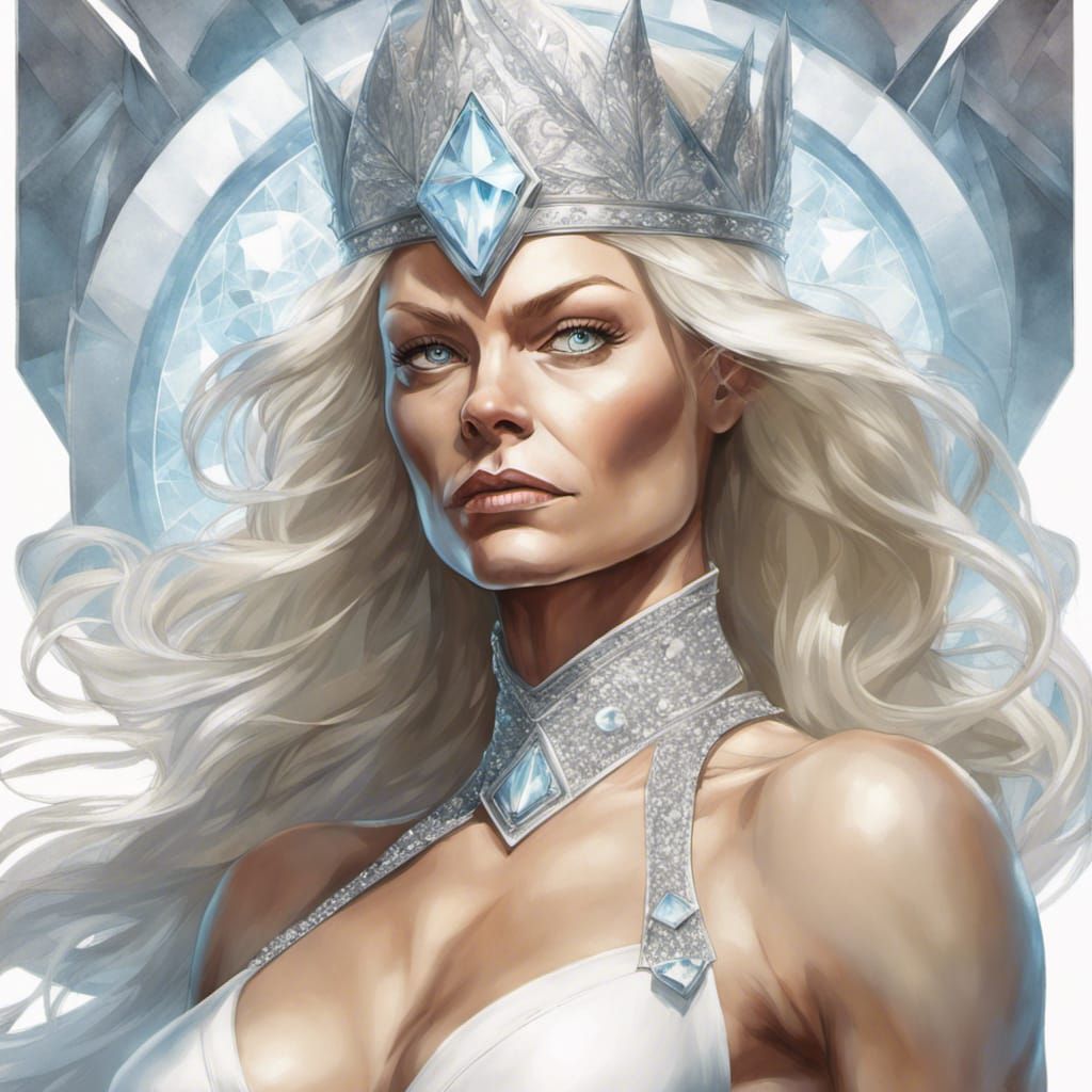 The White Queen Emma Frost!