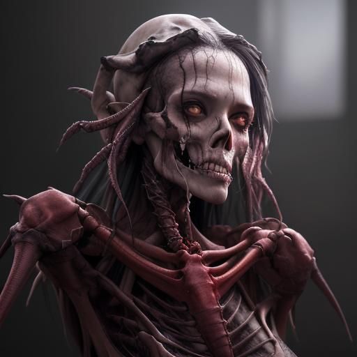 Horrific Nightmare: Skin Peeling Concept Art