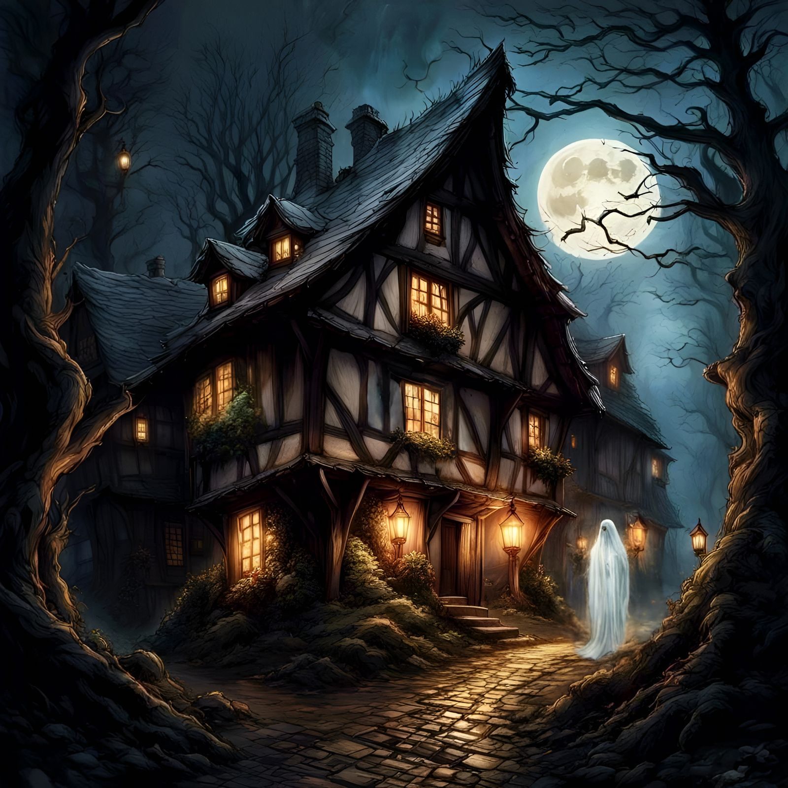 Haunted Countryside Village