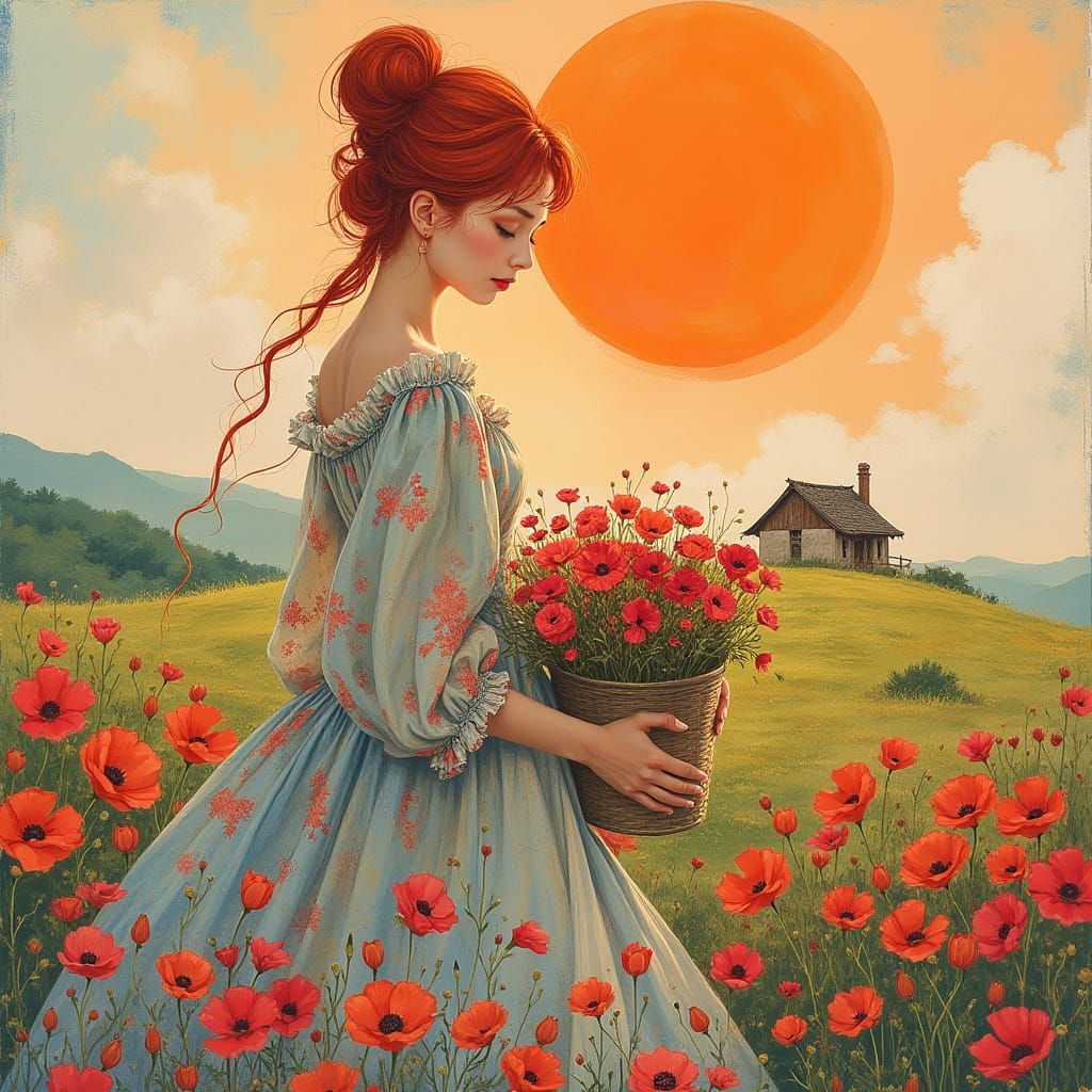 Ethereal Fusion of Styles: Amano and Murakami