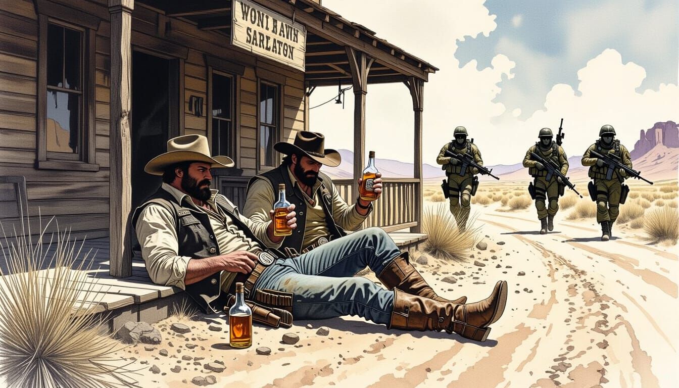 Cowboys vs Navy Seals: A Time-Bending Showdown