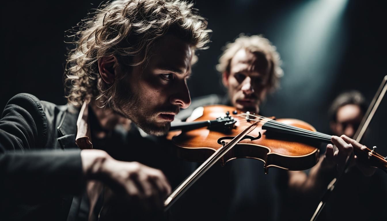 Orchestra and Rock Band Fusion Performance