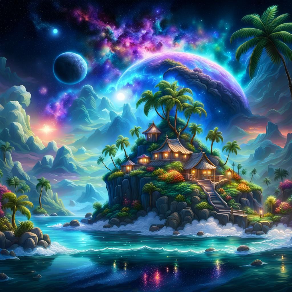Tropical island