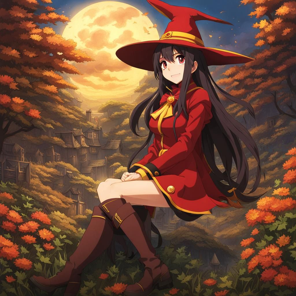 Full Body Portrait of Megumin