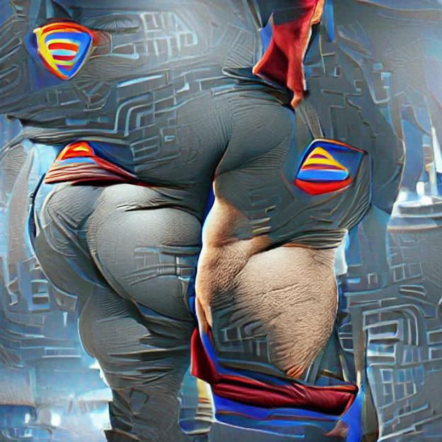 A Classic Superhero in Flight