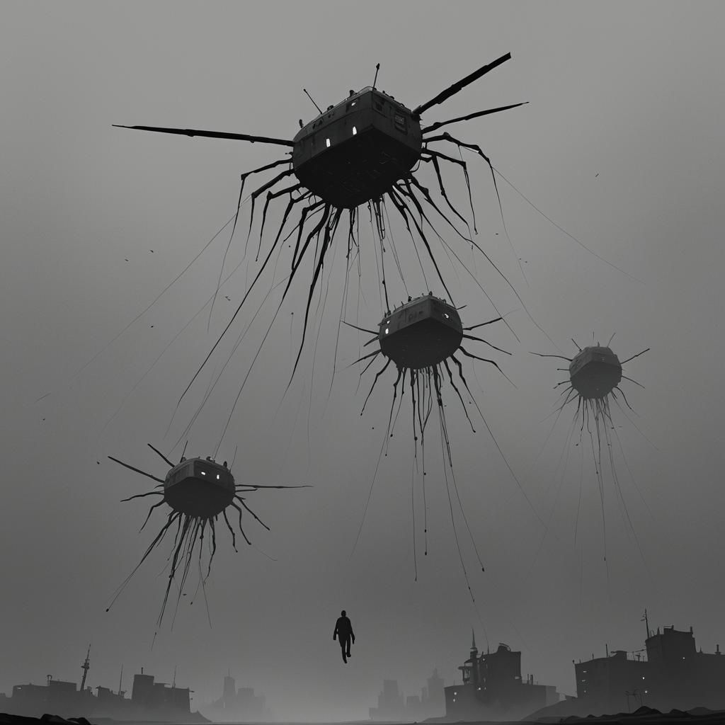 Grimdark Image in Dark Fantasy Style