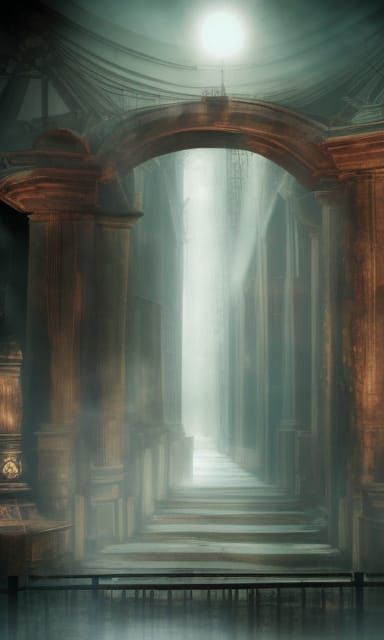 Dark and Moody AI Image