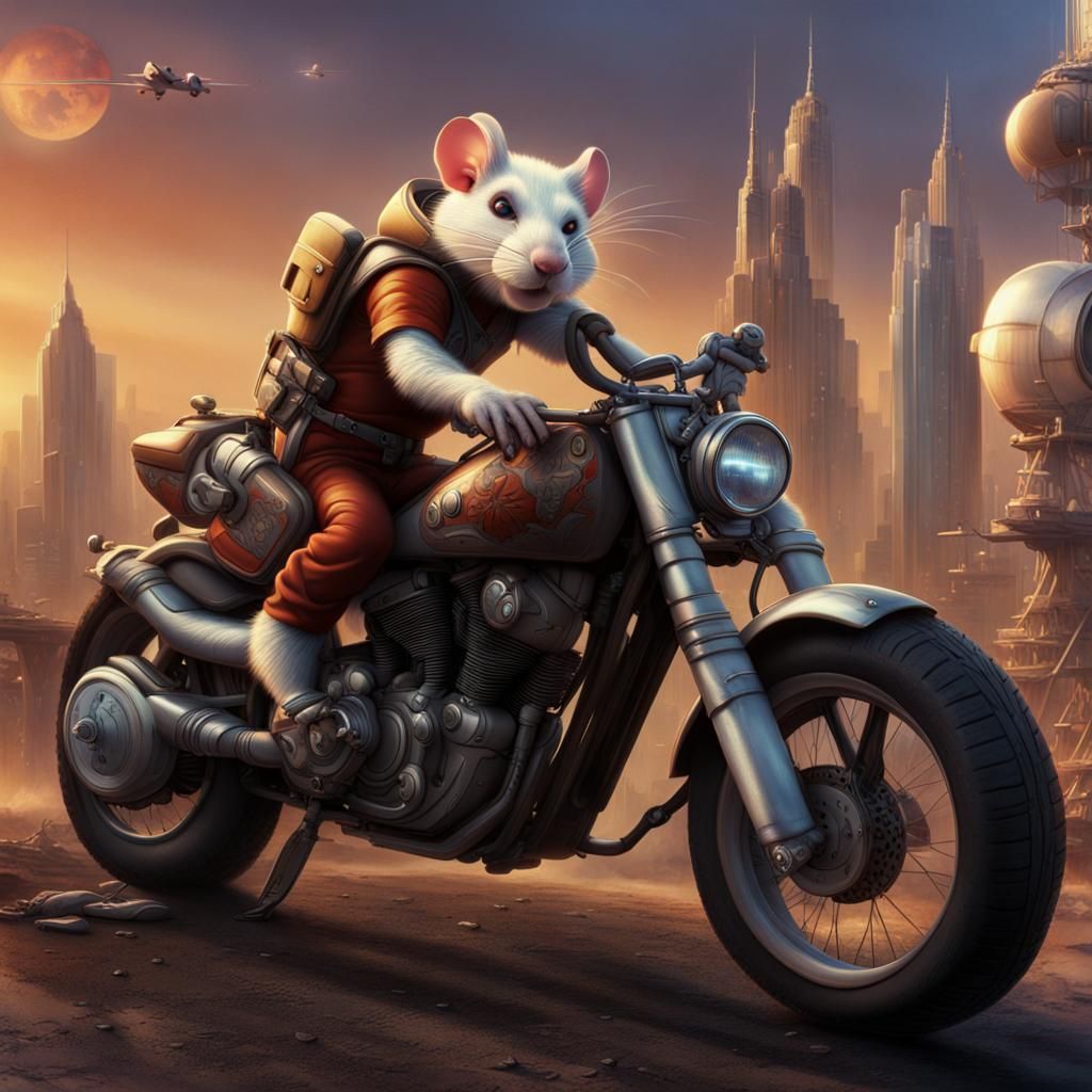 Biker Mice from Mars: Epic Cinematic Art