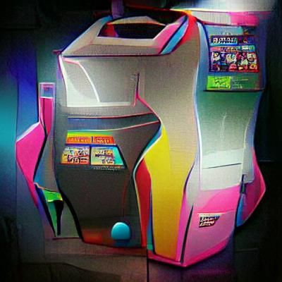 Retro 80s Arcade Machine