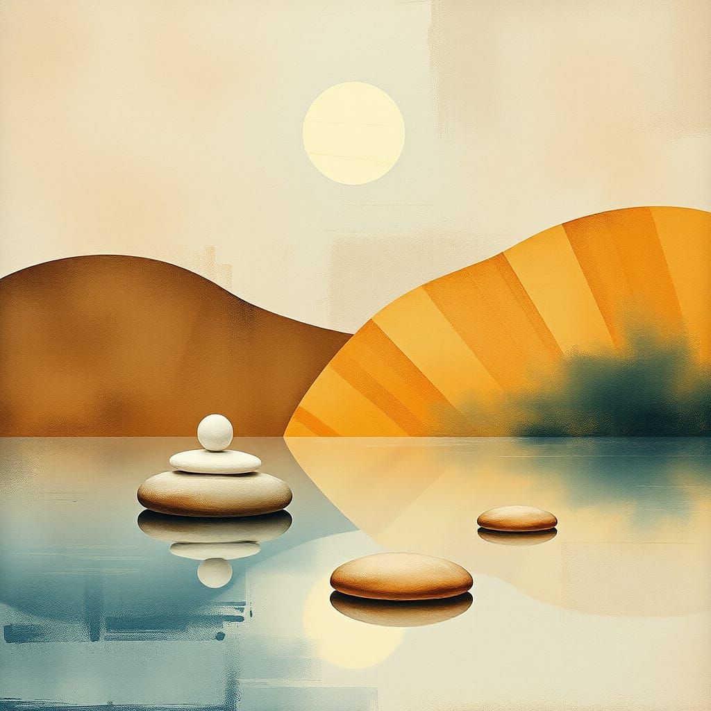 Soothing Minimalist Abstractions