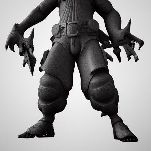 Zane: 3D Ninja Rendering with Deep Shadows