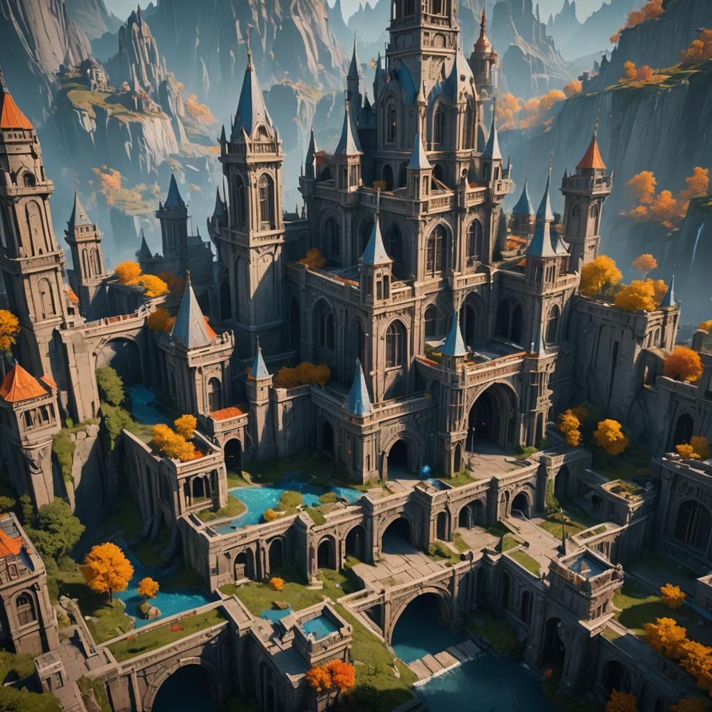 Detailed Valorant Matte Painting in Unreal Engine 5