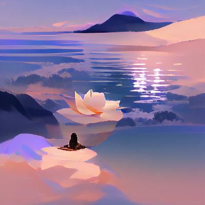 Image Evokes Serenity and Calm
