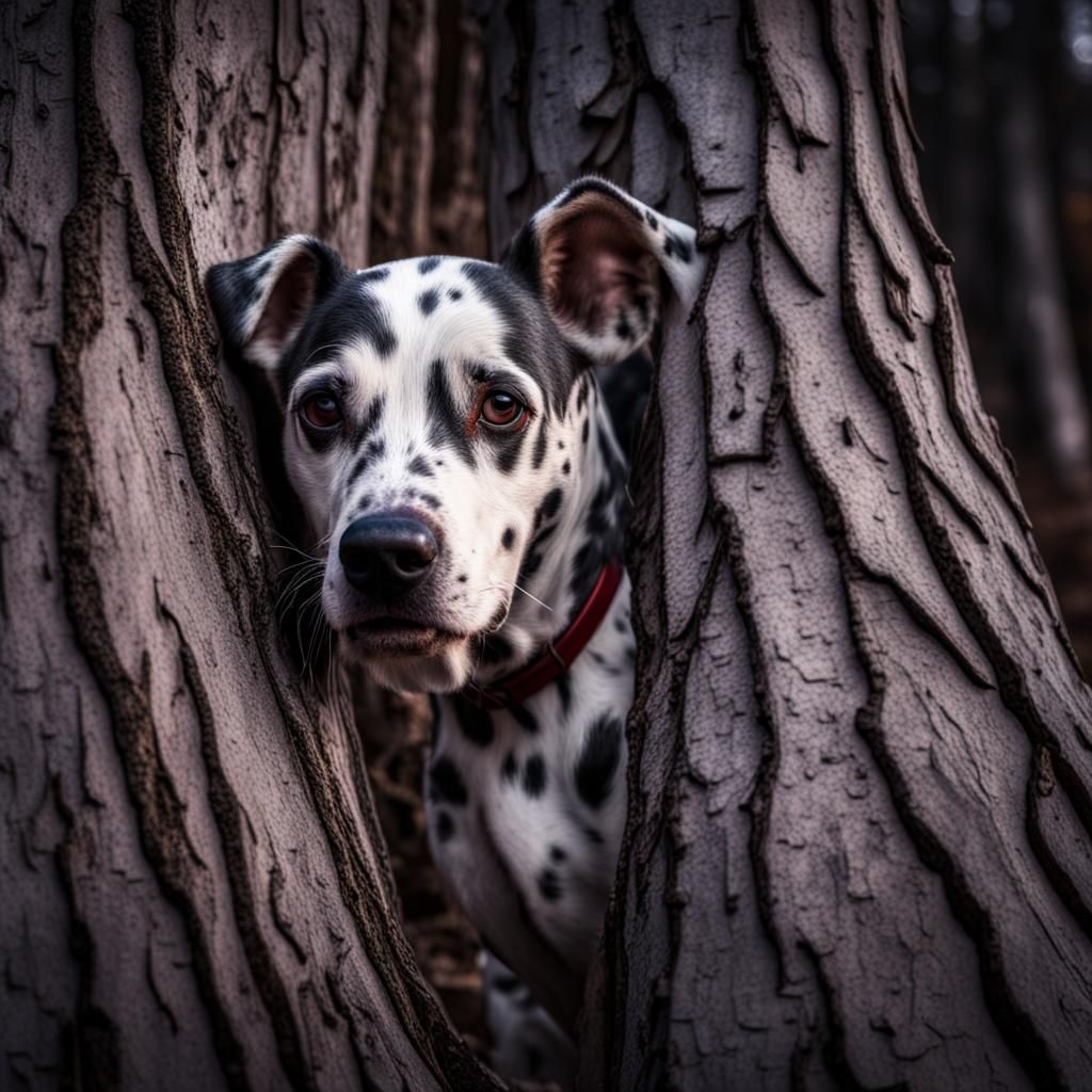 Twilight Bark: A Cinematic 101 Dalmatians Scene