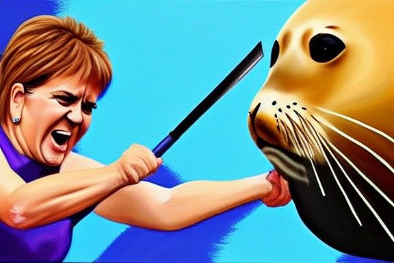 Controversial Political Painting: Violence and Symbolism