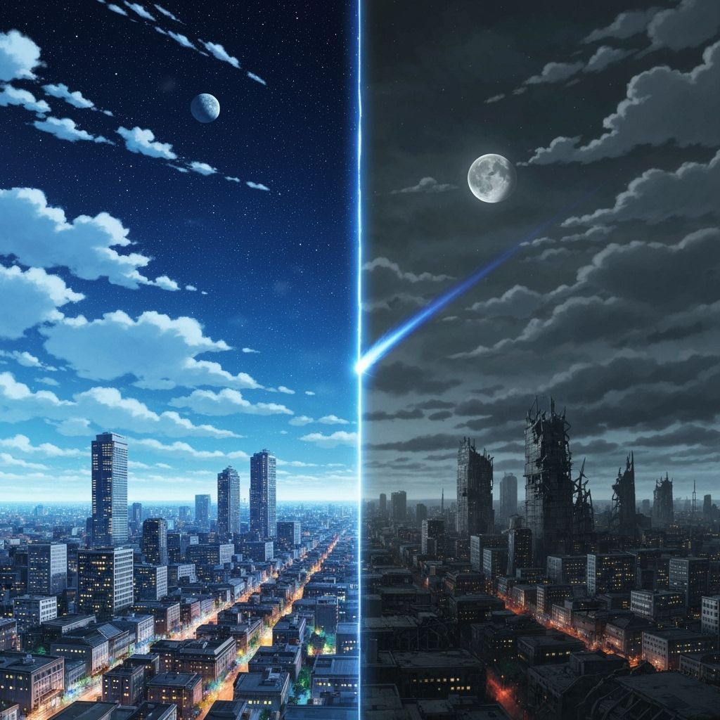 Anime City: Hope and Desolation Under the Stars