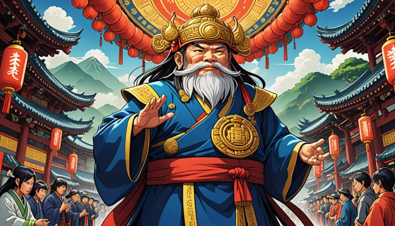 Mazu's Anime-Inspired Journey for Peace and Prosperity