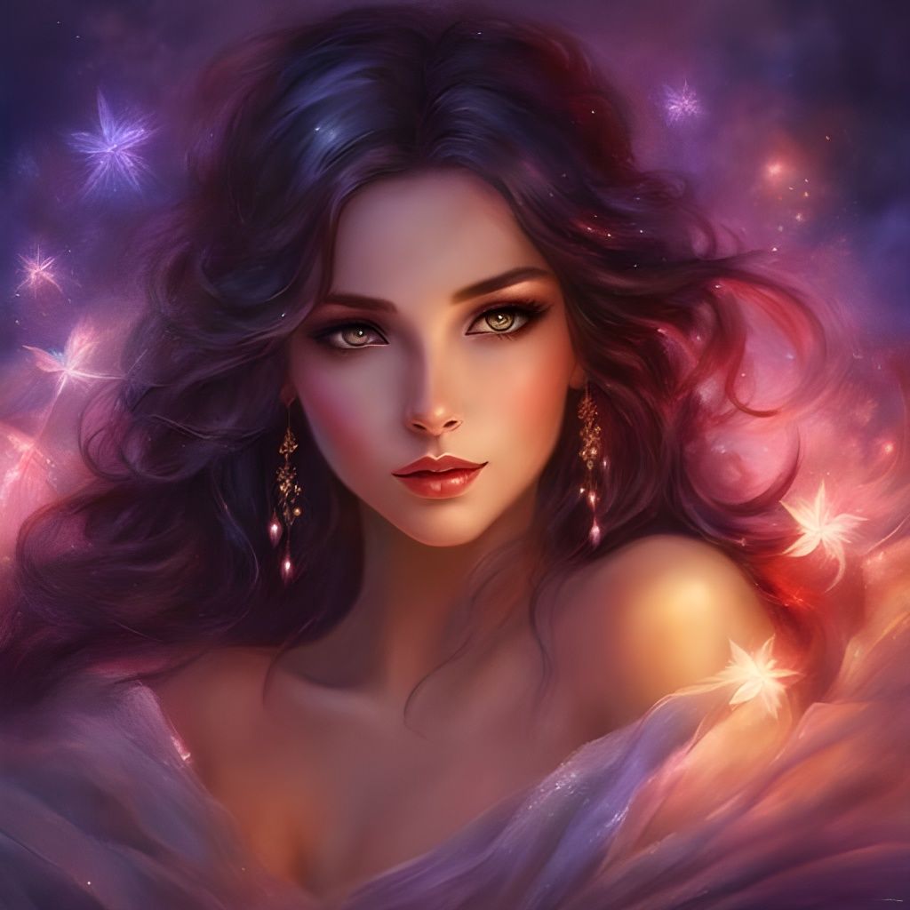 Portrait of Beautiful Tatar Girl in Lingerie