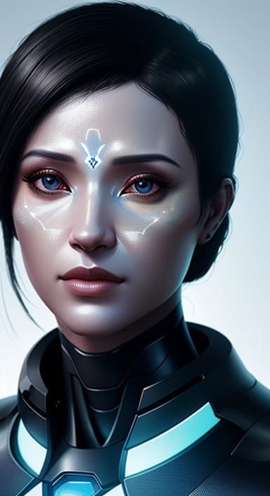 Realistic AI Avatar: A Visual Representation of Advanced Tec...