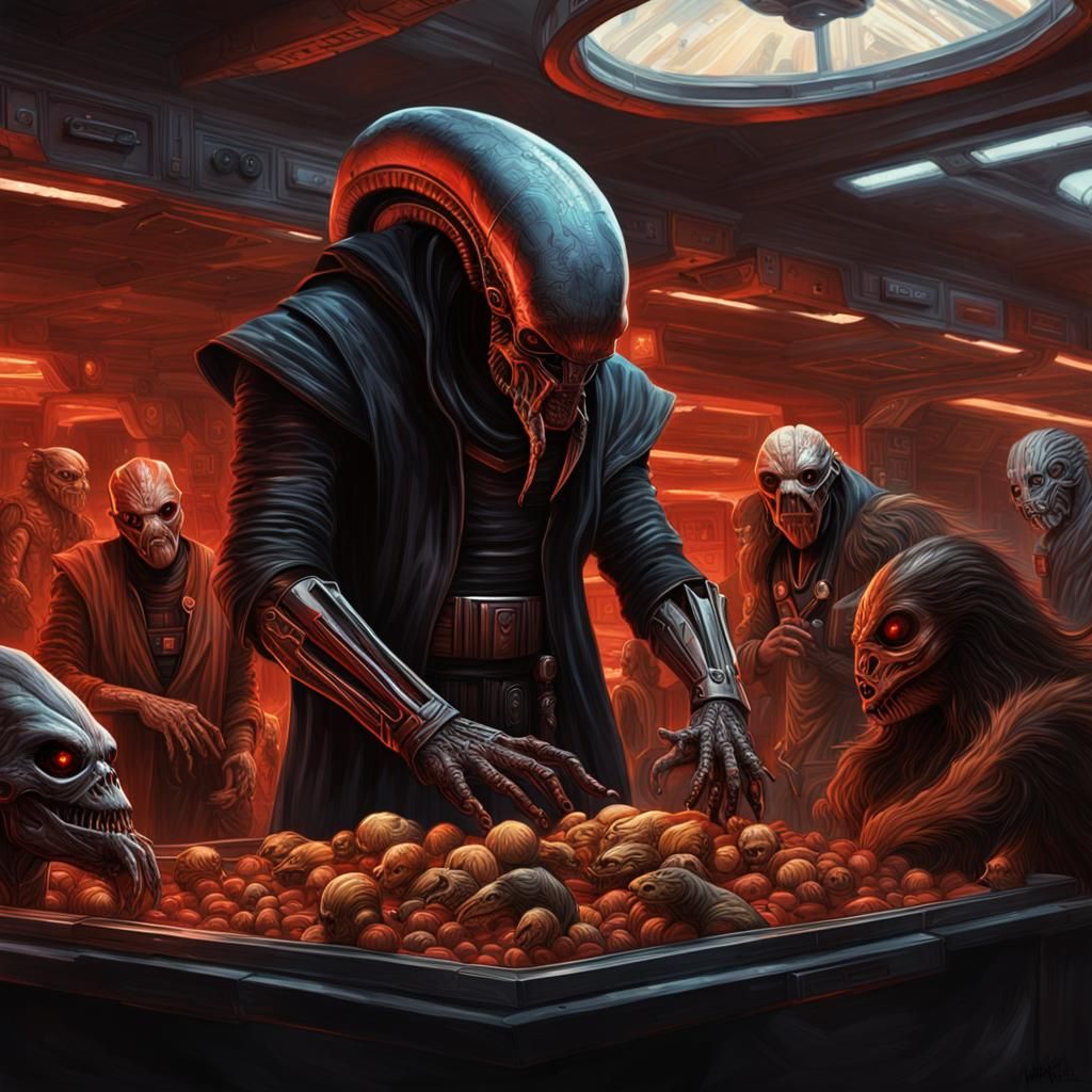 Terra Marketplace: Intergalactic Creatures in Hyperrealistic...