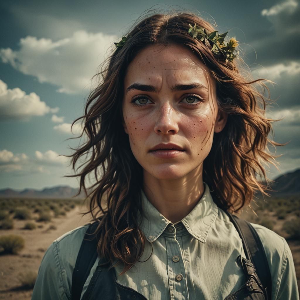 Realistic Photo of a Woman Representing Self-Esteem