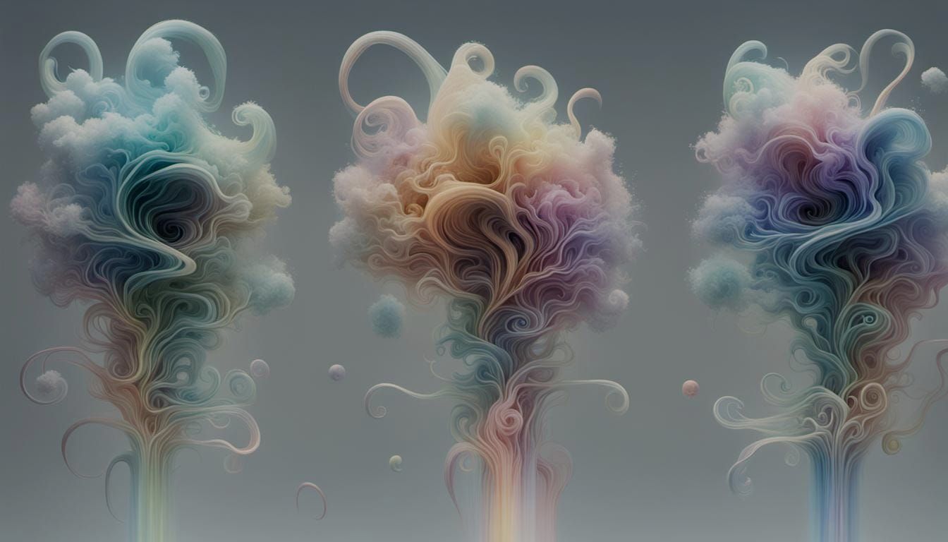 Audible Intelligence in Biomorphic Surrealist Style