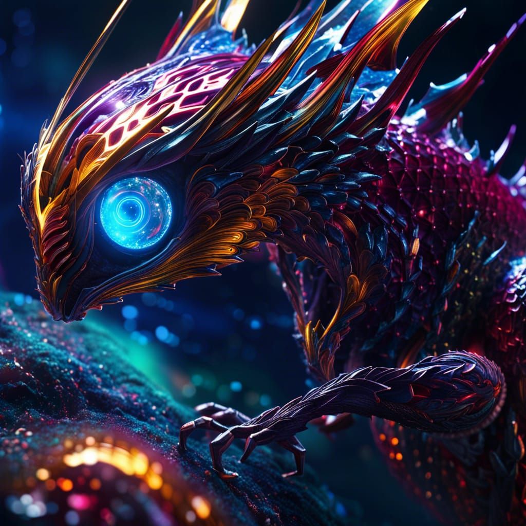 Quantum Realm Creature in Microphotography