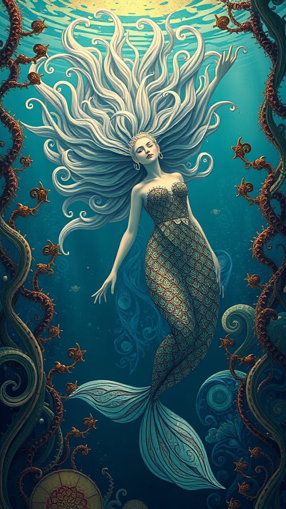 Pearl Fish Tranquility Rafael Santi complementary colors dee...