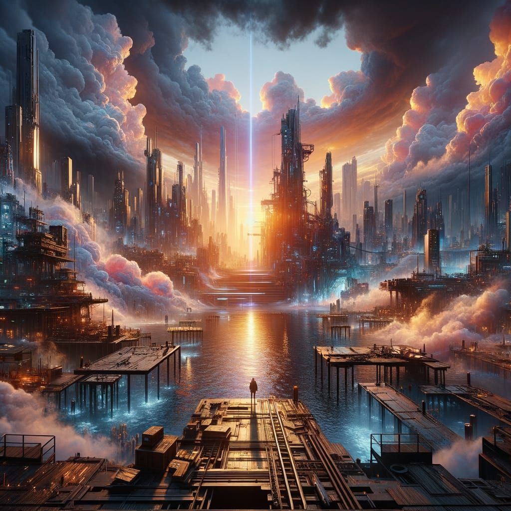 Illusions of tomorrow. 3D Game Cinematic Feel, Epic 3D Video...