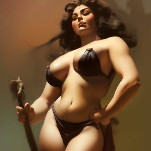 " Beautiful & Voluptuous Female "
