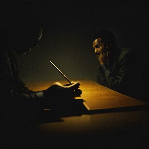 Tupac Shakur Signs with Death Row Records in Film Noir