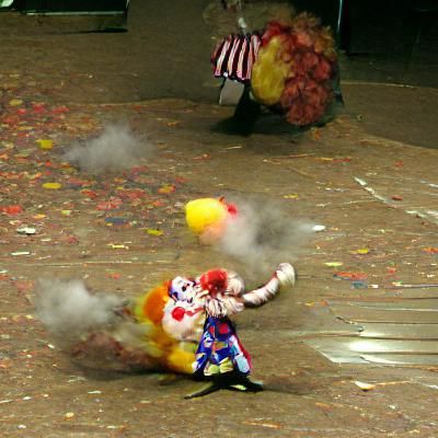 Clown Image Generated by AI