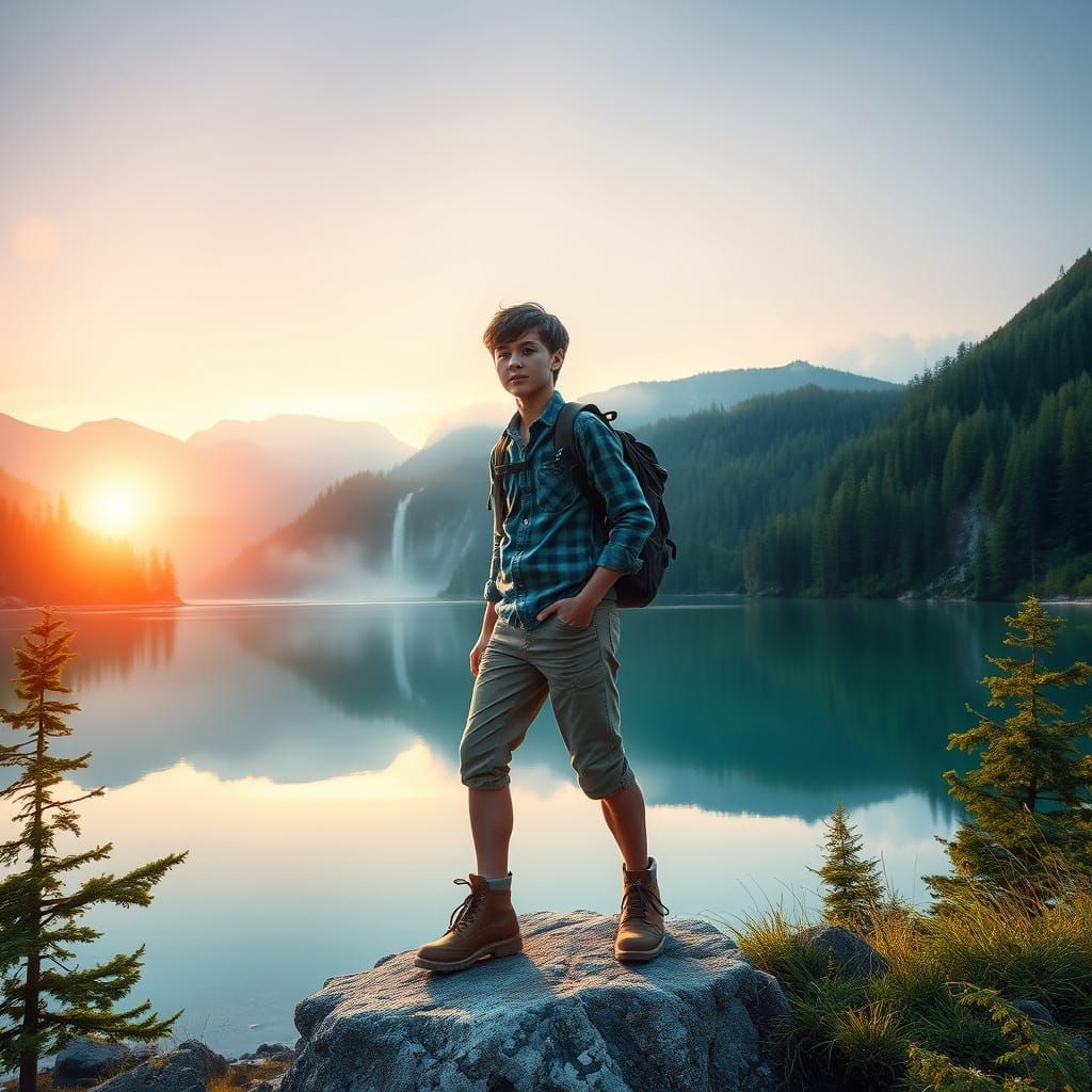 AI Generated Image of Wanderlust