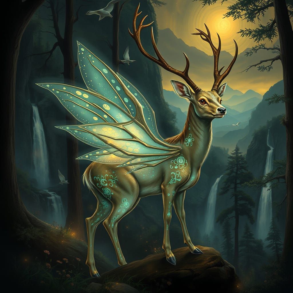 Luminae Emerges in Whimsical Forest Scene with Iridescent Wi...