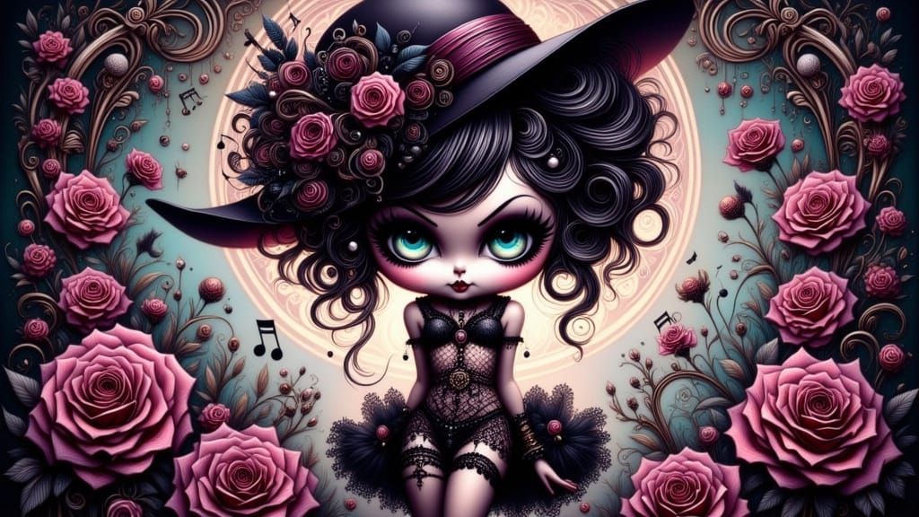 <lora:Whimsical:1.0> <lora:Zentangled:1.0> "<lora:Romantic G...