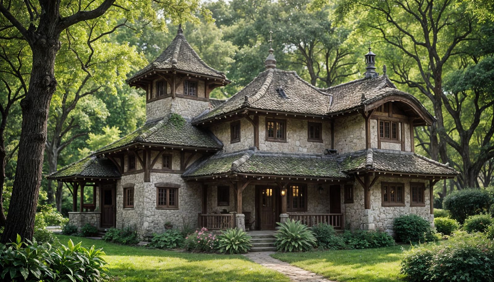 Serene Landscape in Vibrant Bokeh