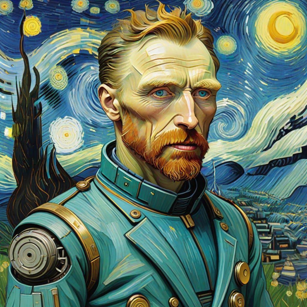 Cyborg Post-Impressionist Pioneer