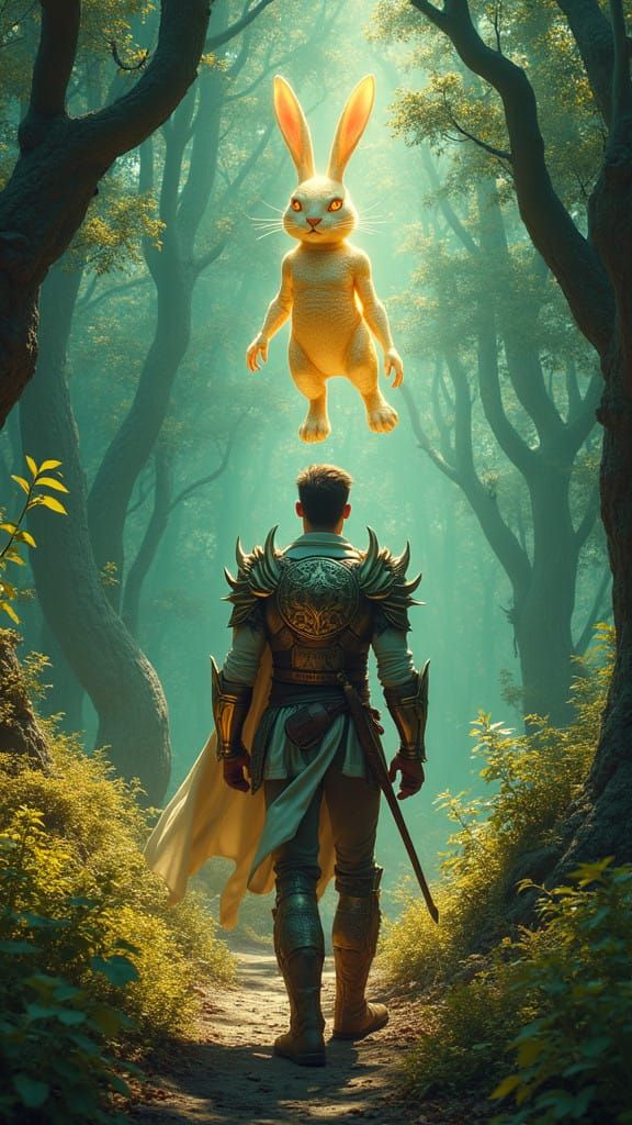 Legendary Warrior Emerges in a Pharamian Forest