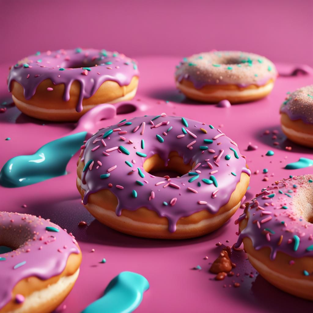 Donut Themed Jordan 1 in Detailed Matte Painting