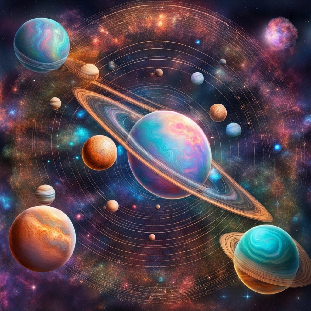 Holographic Planets in Cosmic Dreamscape