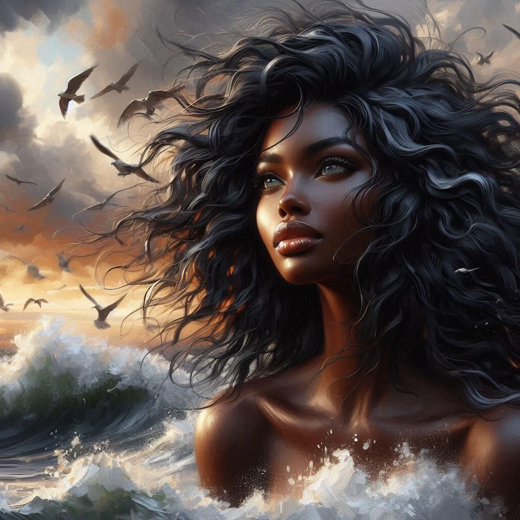 Dramatic Storm Scene Generated by AI