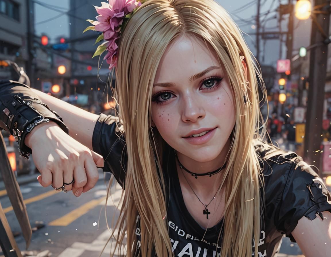 Detailed 3D Anime Art Portrait