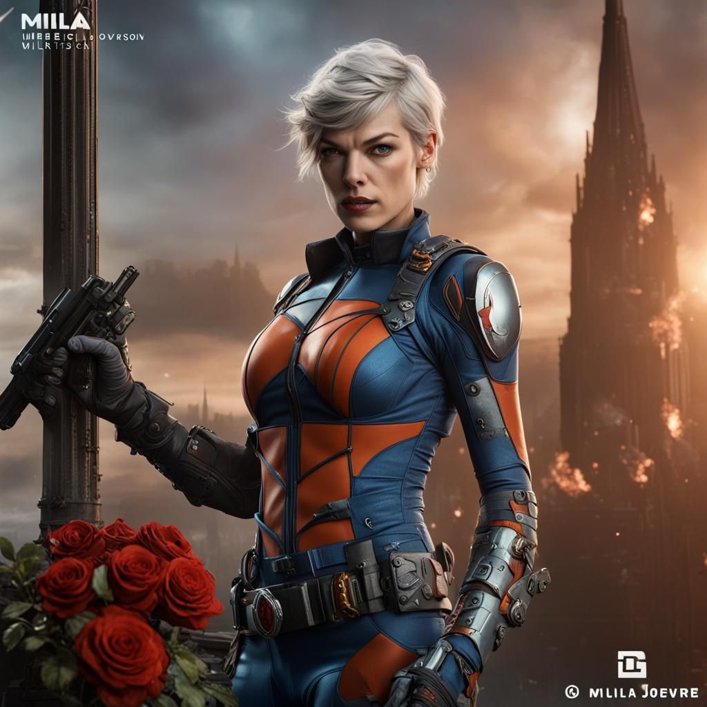 Milla Jovovich as DC's Rose Wilson